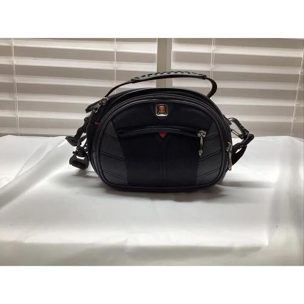 Swiss Gear Wenger The Sherpa Small Padded Camera Bag With Strap Black